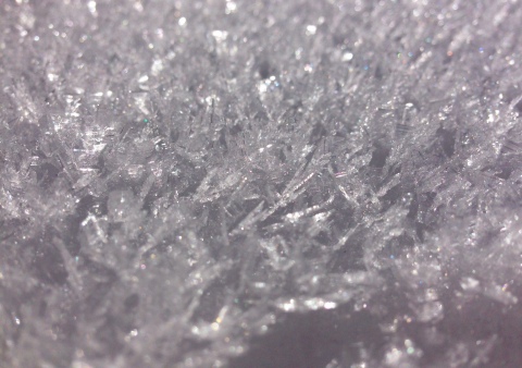 …And ice crystals! 